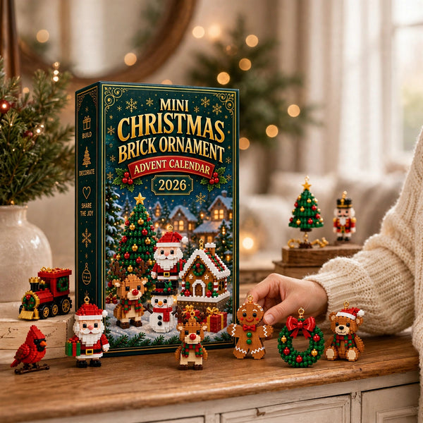 Kerst Adventskalender – 24 Mini Kerstfiguren om Zelf te Bouwen