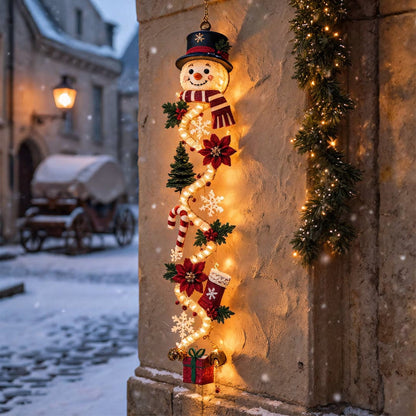 Verlichte Kersthanger – Sfeervolle Kerstdecoratie