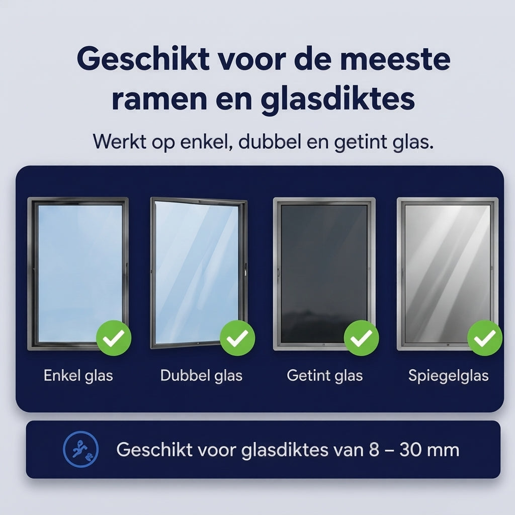 Magnetische Raamreiniger – Was de Buitenruit Vanaf Binnen