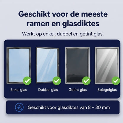 Magnetische Raamreiniger – Was de Buitenruit Vanaf Binnen