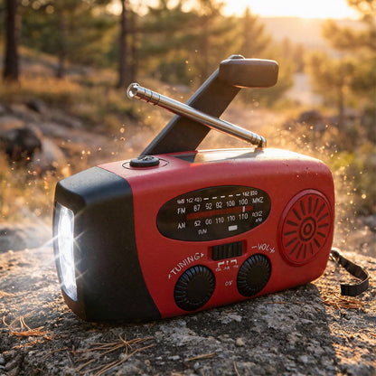Solar Noodradio – Draagbare Noodradio op Zonne-Energie