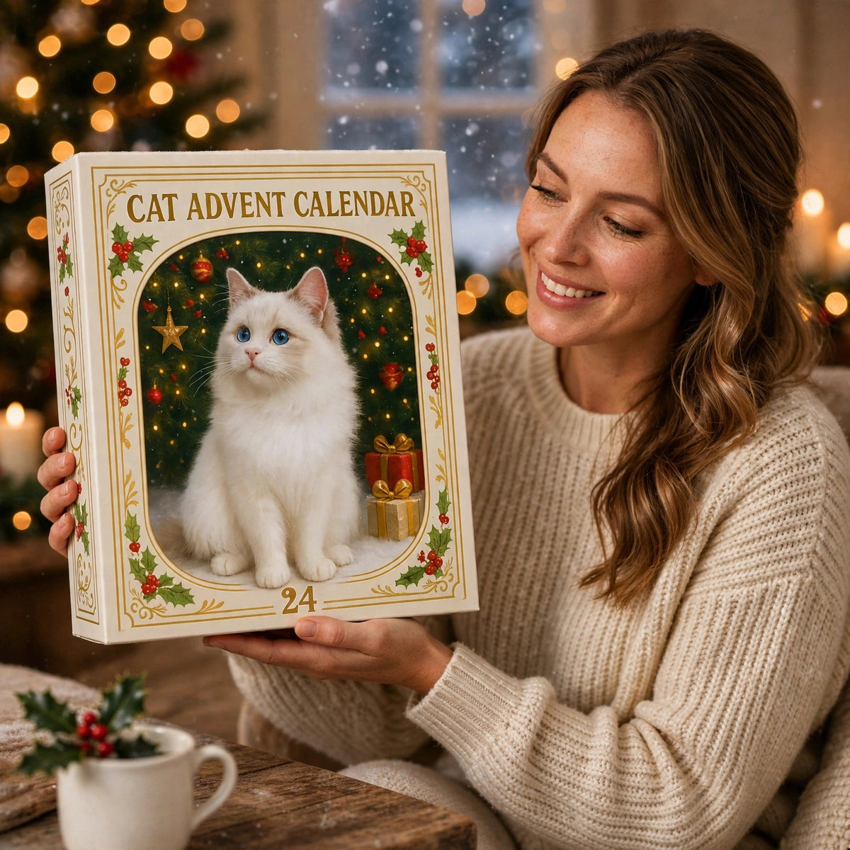 Kerst Aftelkalender Kat – 24 Dagen Vol Kerstplezier