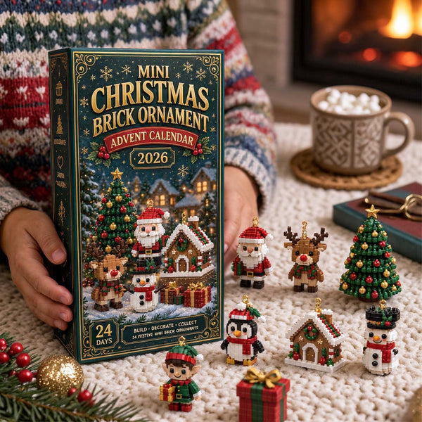 Kerst Adventskalender – 24 Mini Kerstfiguren om Zelf te Bouwen