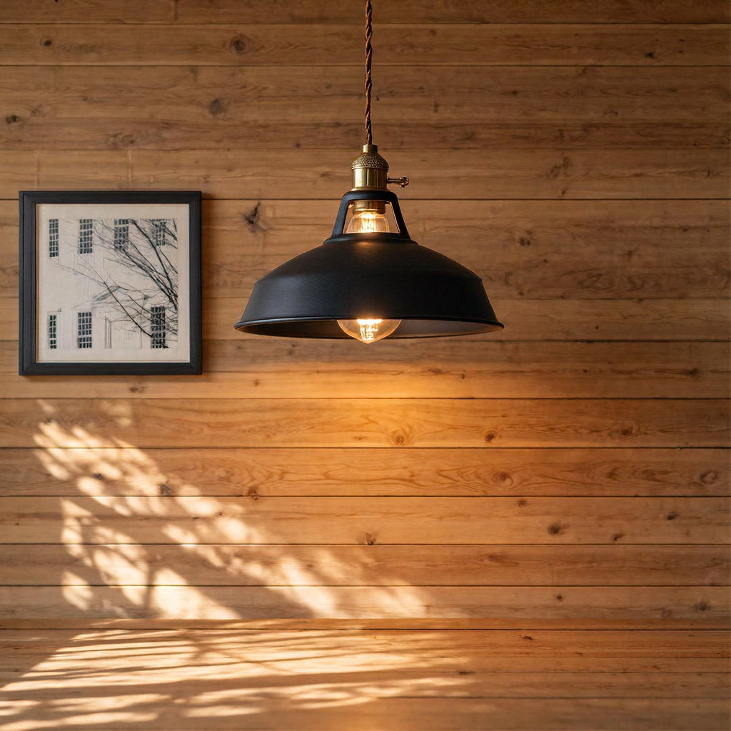 Retro Hanglamp – Kleurrijke Industriële Lamp voor Keuken & Eetkamer