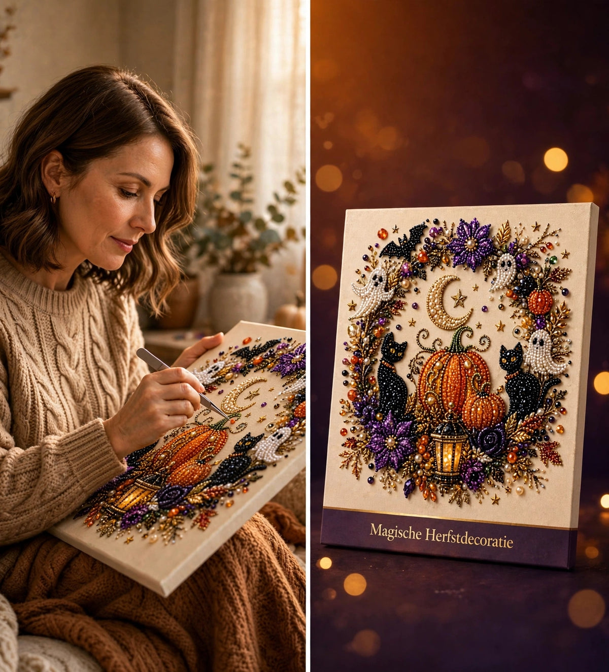 Halloween Diamond Painting – Magische Herfstdecoratie