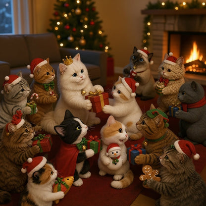 Kerst Aftelkalender Kat – 24 Dagen Vol Kerstplezier