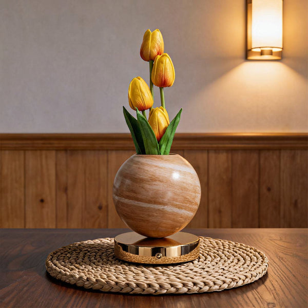 LED Tulp Nachtlampje – 3 Lichtkleuren & Dimbare Sfeerverlichting