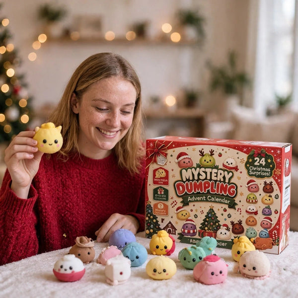 Kerst Adventskalender 2026 – 24 Mini Squishies