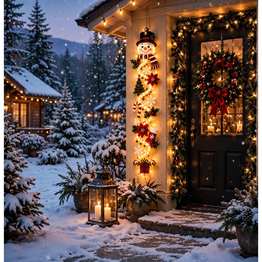 Verlichte Kersthanger – Sfeervolle Kerstdecoratie