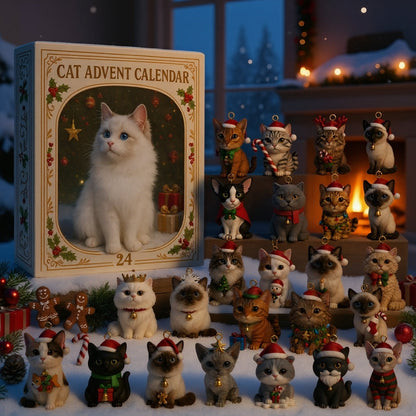 Kerst Aftelkalender Kat – 24 Dagen Vol Kerstplezier
