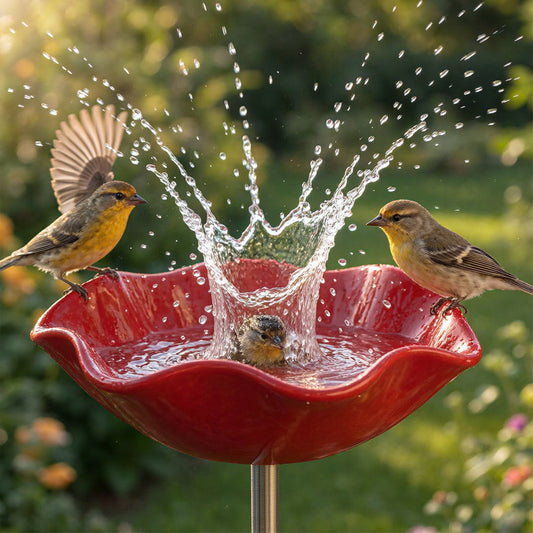Klaproos Waterbad – Breng meer leven naar je tuin