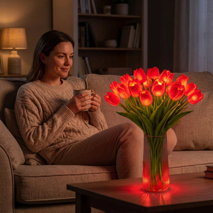 Tulpenlamp LED – 15 Stuks Sfeerverlichting
