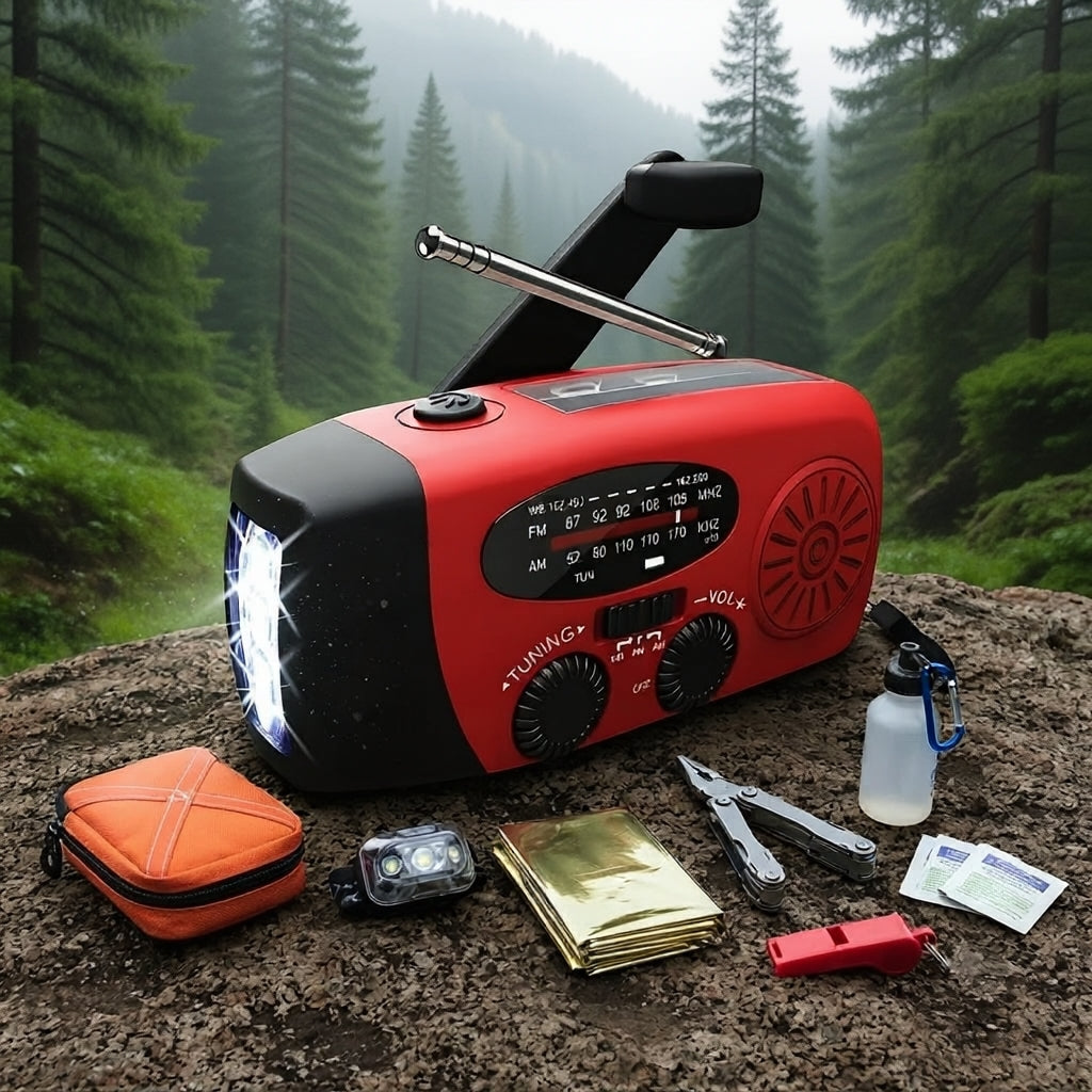 Solar Noodradio – Draagbare Noodradio op Zonne-Energie