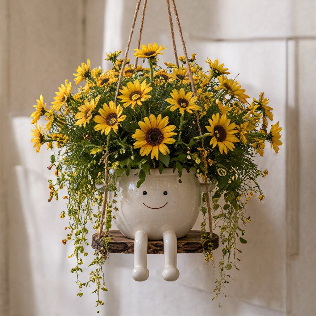 SchommelBloem – Schattig Schommelend Bloempotje
