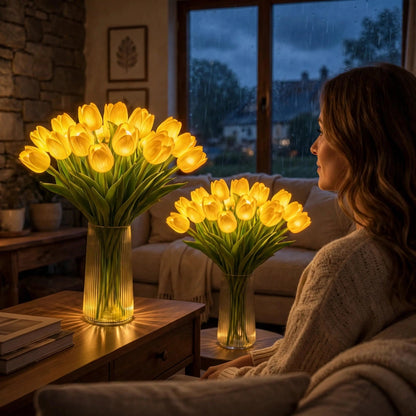 Tulpenlamp LED – 15 Stuks Sfeerverlichting
