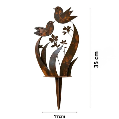 Rustiek Vogelornament – Voor Meer Rust in de Tuin