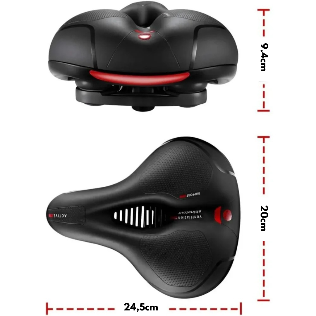 Gel Fietszadel – Ergonomisch Comfort & Drukverlichting