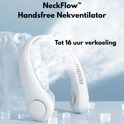Handsfree Nekventilator – Verkoeling Zonder Je Handen Te Gebruiken