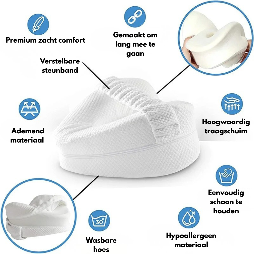 OrthoPillow™ – De perfecte ondersteuning voor een ontspannen slaaphouding