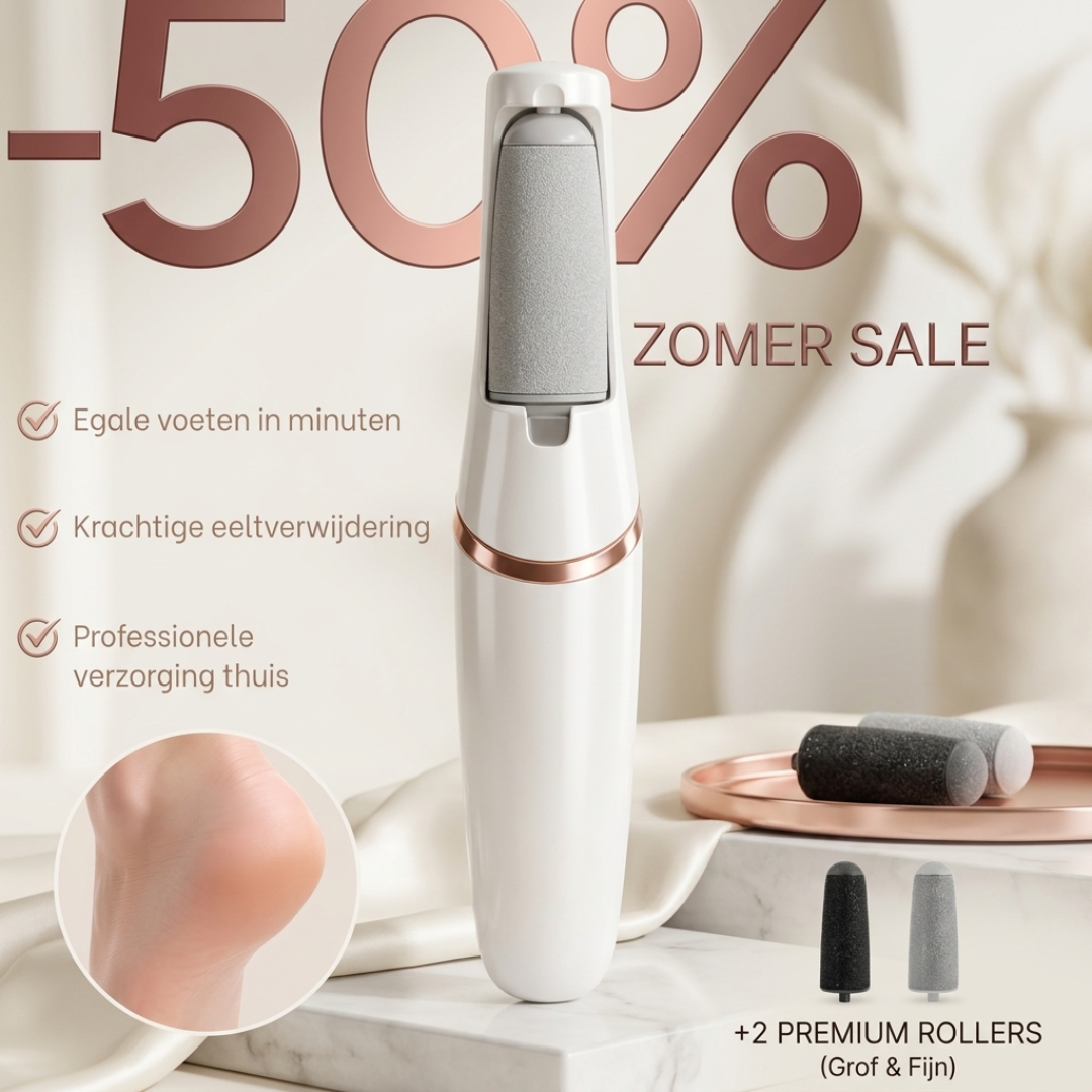 SmoothStep™ – Gladde voeten in slechts enkele minuten
