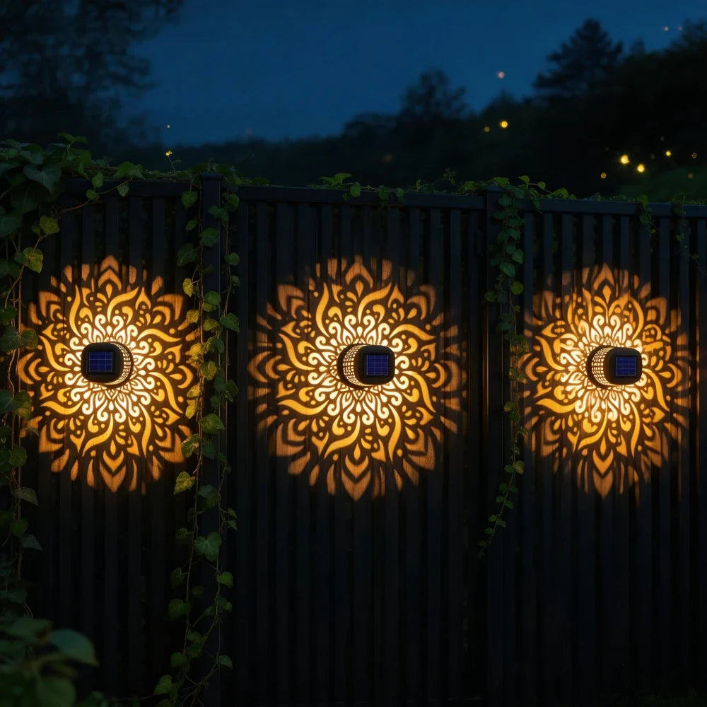 Solar Mandala Tuinverlichting – Sfeervolle Verlichting voor Tuin & Balkon