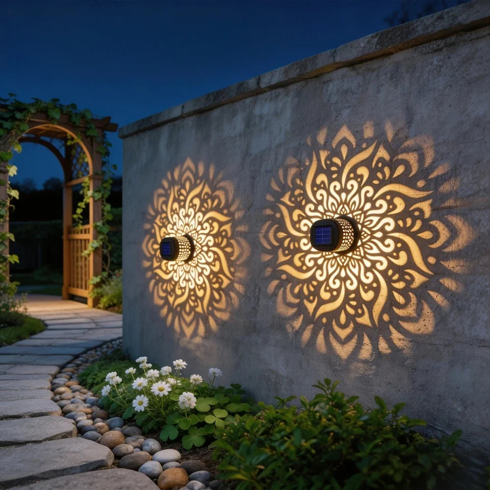 Solar Mandala Tuinverlichting – Sfeervolle Verlichting voor Tuin & Balkon