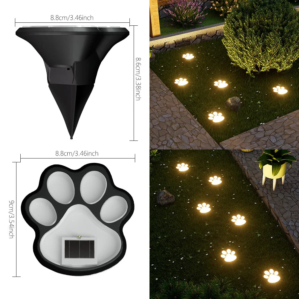 Solar Kattenpootjes Tuinverlichting – Sfeervolle Verlichting voor Tuin & Balkon