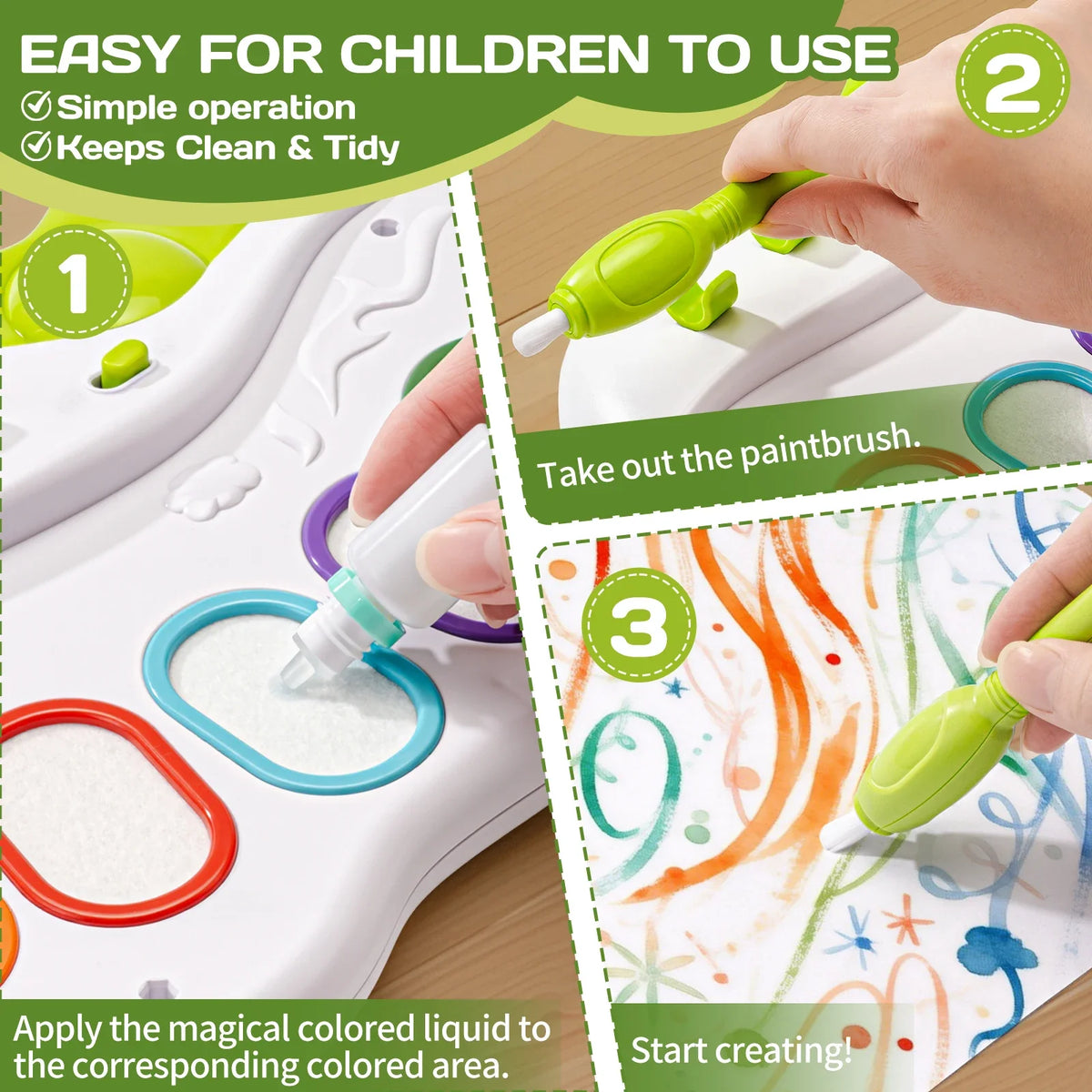 ColorMagic Paint Pad – Creatief Schilderen Zonder Knoeien
