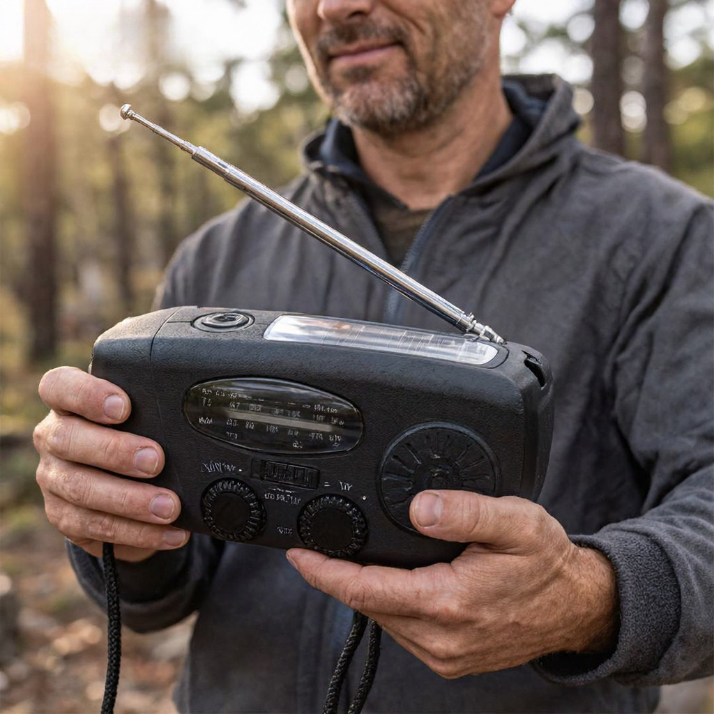 Solar Noodradio – Draagbare Noodradio op Zonne-Energie