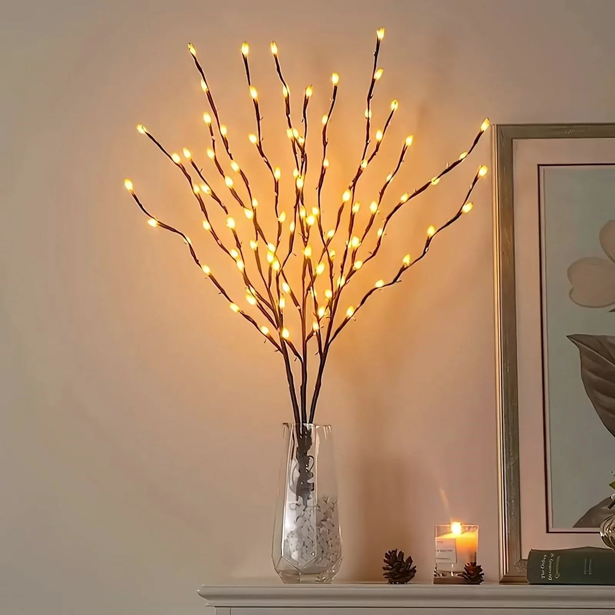 LED Kersttak met Verlichting – Buigbare Kerstdecoratie