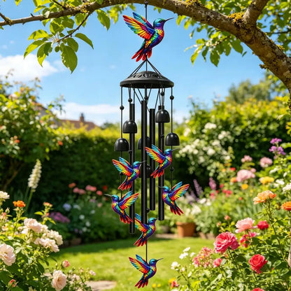 Kolibrie Metalen Windgong – Geef je tuin meer sfeer & beweging