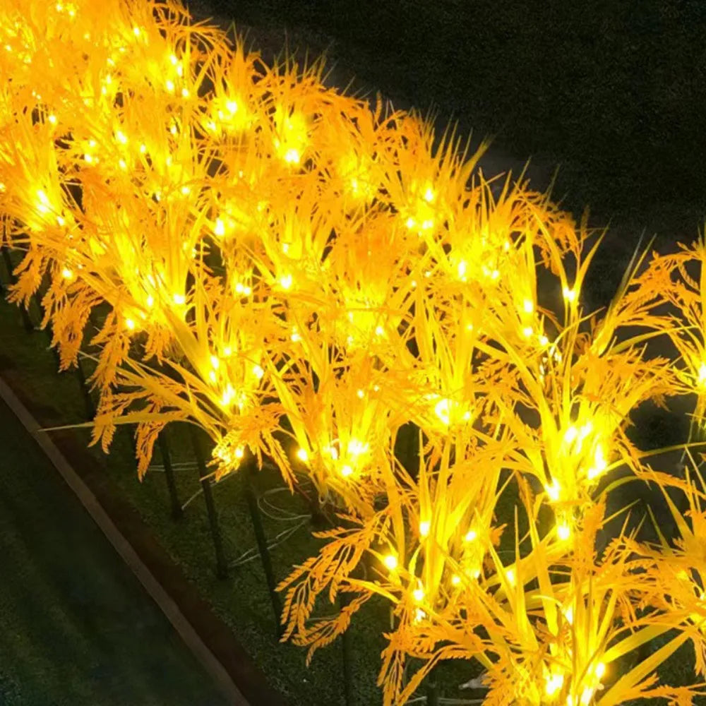 Solar Tarwebloem Verlichting – Sfeervolle Tuinverlichting op Zonne-Energie