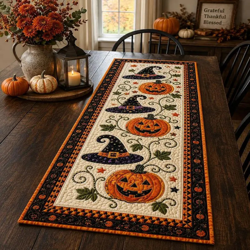 Halloween Tafelloper – Geef je Tafel Direct een Sfeervolle Halloween Look