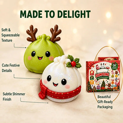 Kerst Adventskalender 2026 – 24 Mini Squishies