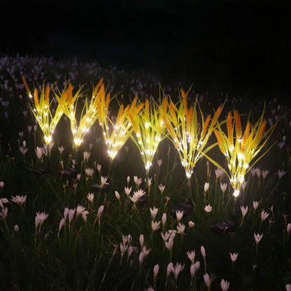 Solar Tarwebloem Verlichting – Sfeervolle Tuinverlichting op Zonne-Energie
