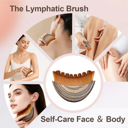 Lymfedrainage Gezichtsborstel – Voor een Frisse & Gedefinieerde Look