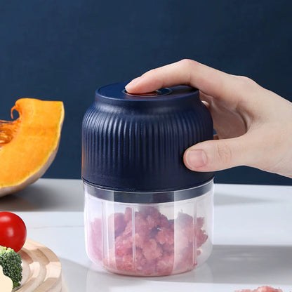 Elektrische Mini Hakker – Hak Knoflook & Groenten in Seconden