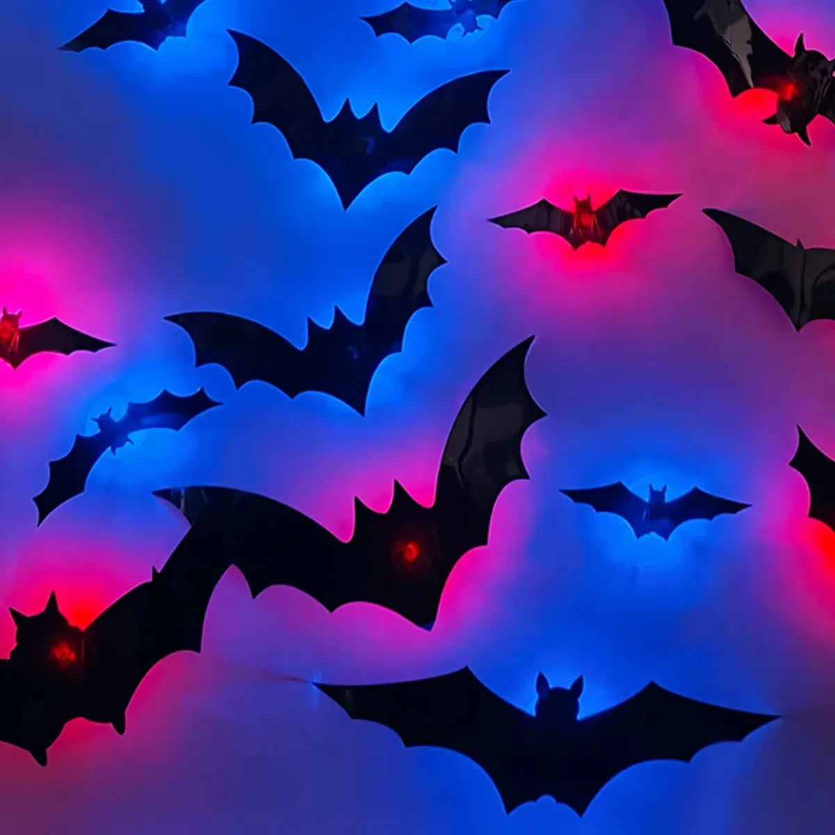 Lichtgevende Halloween Vleermuizen – Creëer Direct een Griezelige Sfeer