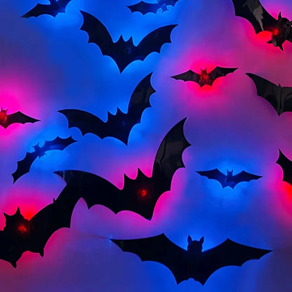 Lichtgevende Halloween Vleermuizen – Creëer Direct een Griezelige Sfeer