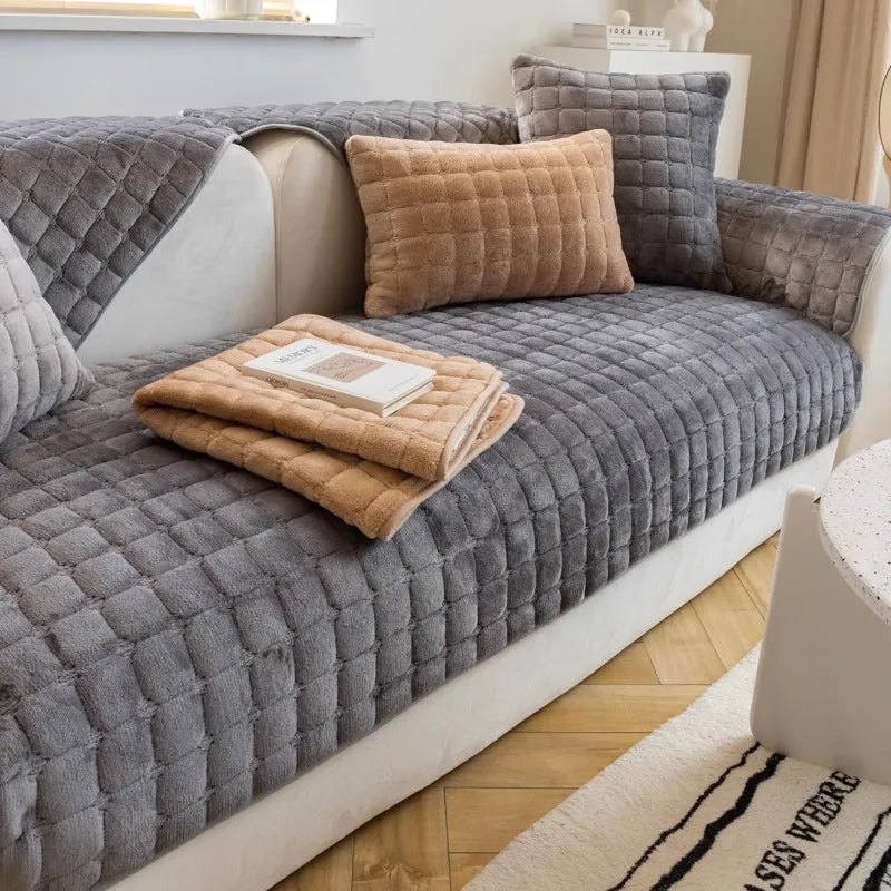 Fluwelen Bankhoes – Zacht, Stijlvol & Antislip