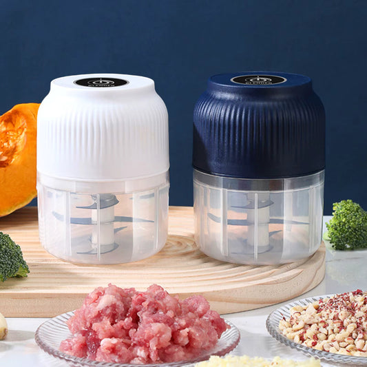 Elektrische Mini Hakker – Hak Knoflook & Groenten in Seconden