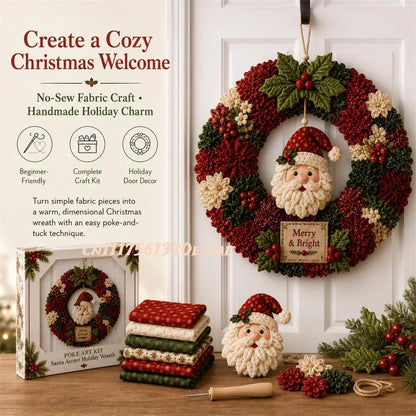 Kerst 3D Krans DIY Set – Maak Zelf een Sfeervolle Kerstkrans