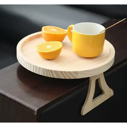 Clip-on Snackplank – Praktisch Tafeltje voor Bank & Stoel