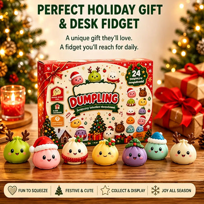Kerst Adventskalender 2026 – 24 Mini Squishies