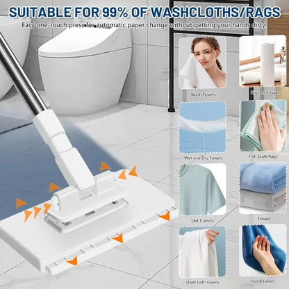 CleanSpin – Dweil met 360° draaikop voor moeiteloos schoonmaken