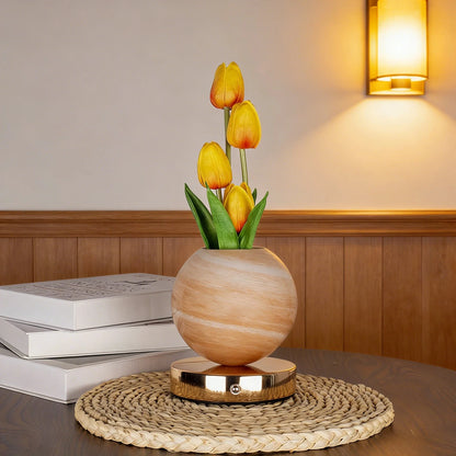 LED Tulp Nachtlampje – 3 Lichtkleuren & Dimbare Sfeerverlichting
