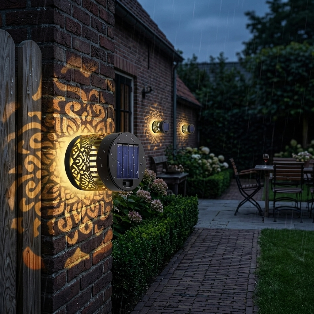 Solar Mandala Tuinverlichting – Sfeervolle Verlichting voor Tuin & Balkon