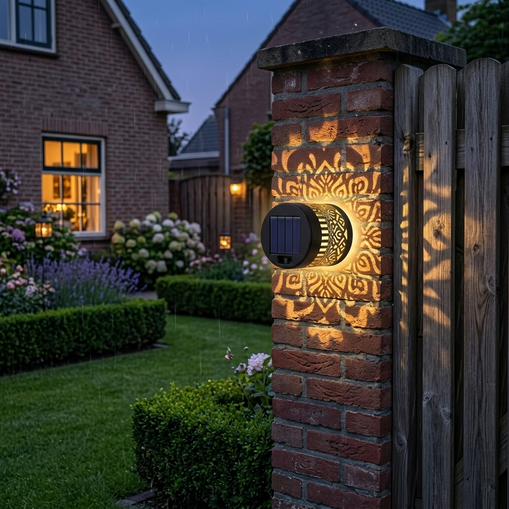 Solar Mandala Tuinverlichting – Sfeervolle Verlichting voor Tuin & Balkon