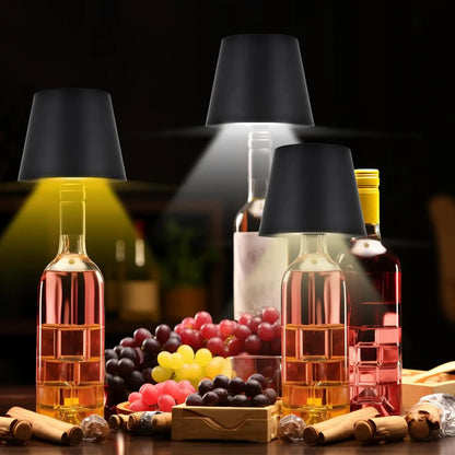 Draadloze Flessenlamp – Sfeervolle Verlichting voor Tafel & Terras
