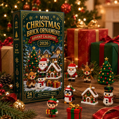 Kerst Adventskalender – 24 Mini Kerstfiguren om Zelf te Bouwen